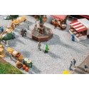 Self-Adhesive Road Surface Sheet -- Roman Cobblestone (light gray), N, Faller Gmbh 272312