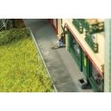 Self-Adhesive Road Surface Sheet -- Coarse Asphalt, HO, Faller Gmbh 170315
