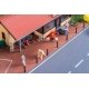 Self-Adhesive Road Surface Sheet -- Red Clinker, HO, Faller Gmbh 170316