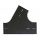 Weathered Asphalt Street 60-Degree Intersection -- 8-11/16 x 7-11/16′ 22 x 19.5cm, HO, Vollmer Gmbh 48262
