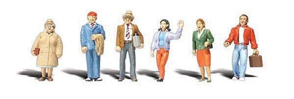 Architectural Models(R) Standing People -- 1/16′, ALL, Woodland Scenics 2030