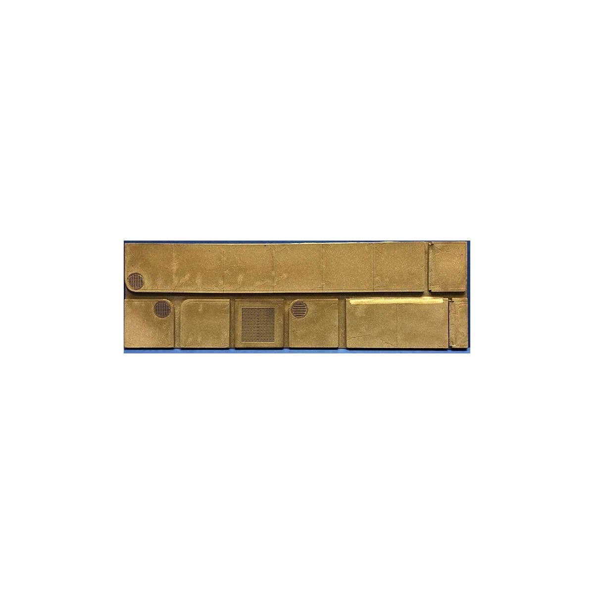 Flexible Concrete Sidewalk Detailss -- Large for HO, S & O Scales (Matches 214-8682), All Scales, Chooch Enterprises 8683