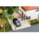 Self-Adhesive Road Surface Sheet -- Cobblestone (mottled gray), HO, Faller Gmbh 170317