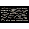 Creek Bank Rock Molds -- Set of 2, All Scales, Woodland Scenics 1245