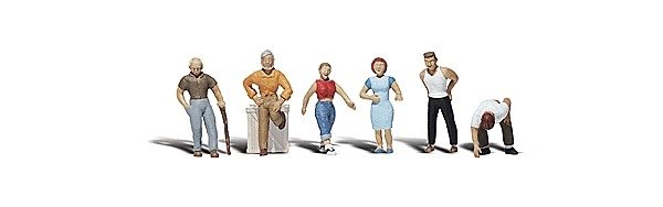 Ordinary People - Scenic Accents(R) -- pkg(6), N, Woodland Scenics 2124