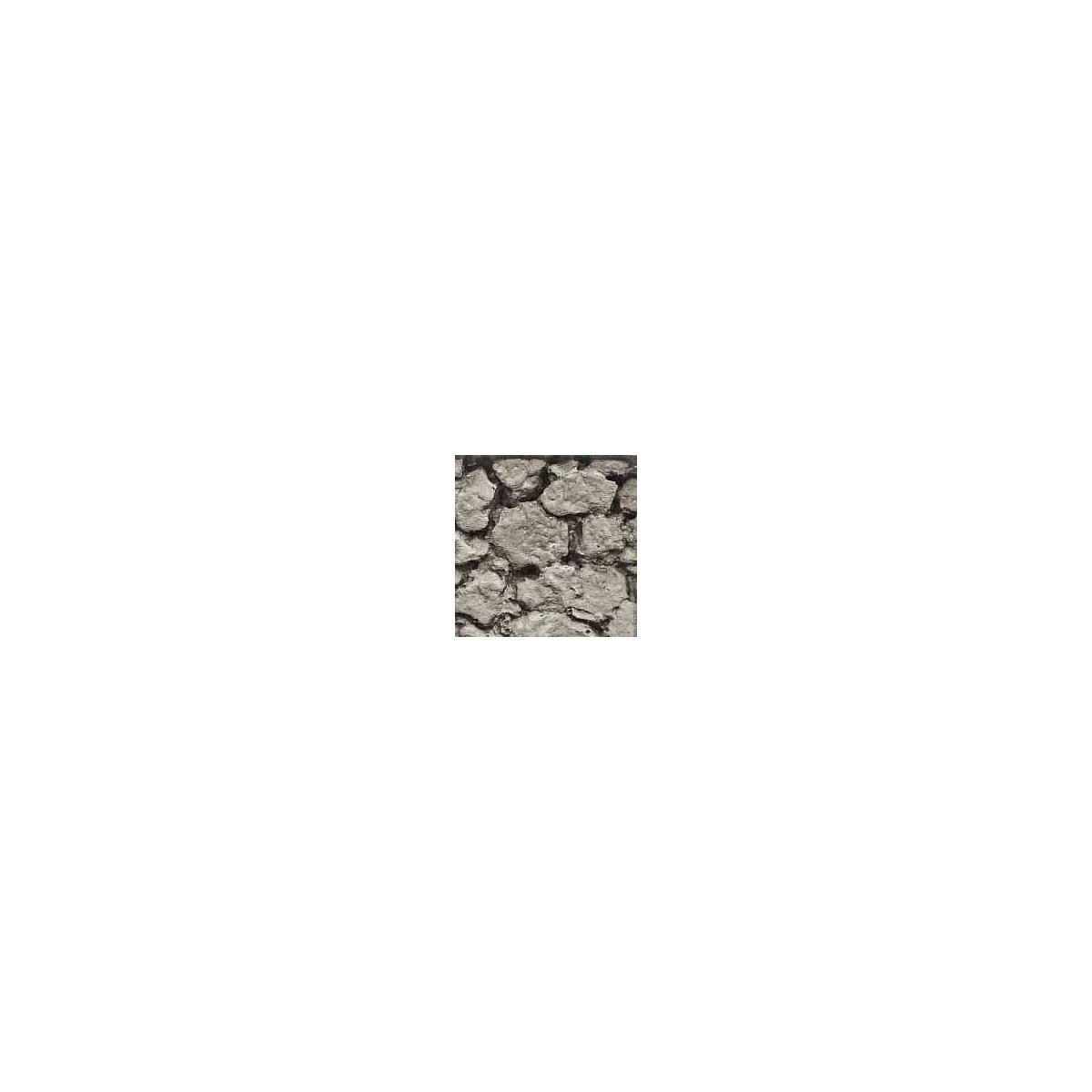Flexible Dry-Stack Blasted Rock Sheet -- Large for HO, S & O Scales - 3-3/4 x 12′ 9.5, All Scales, Chooch Enterprises 8540
