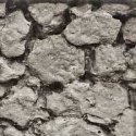 Flexible Dry-Stack Blasted Rock Sheet -- Large for HO, S & O Scales - 3-3/4 x 12′ 9.5, All Scales, Chooch Enterprises 8540