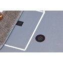 Manhole Covers & Sewer Grates -- Etched-Metal - 4 Manhole Covers & 6 Sewer Grates, HO, Walthers SceneMaster 4123