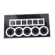Manhole Covers & Sewer Grates -- Etched-Metal - 4 Manhole Covers & 6 Sewer Grates, HO, Walthers SceneMaster 4123