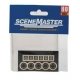 Manhole Covers & Sewer Grates -- Etched-Metal - 4 Manhole Covers & 6 Sewer Grates, HO, Walthers SceneMaster 4123