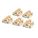 Picnic Tables -- Kit pkg(5), HO, Walthers SceneMaster 4190
