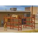 Pallet Rack Kit -- Kit, HO, Walthers SceneMaster 4256