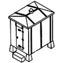Electric Relay Cabinets -- 5 x 7′, HO, Details West 908