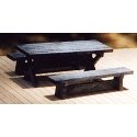 Logger (Picnic) Table Kit, HO, B.T.S. 23018