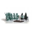 Christmas Tree Lot Miniature Scene, HO, Busch Gmbh & Co Kg 1182