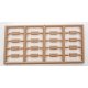 Burlap Sacks pkg(64 Unpainted Plastic), HO, Tichy Train Group 8175