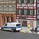 Chief Display Master - Action Set -- German Police Van, Figure in Hi Viz, Bicycle, HO, Busch Gmbh & Co Kg 79801