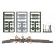 Offroad Expedition - Action Set -- 3 Figures, Logos, Tools and Road Traction Plates, HO, Busch Gmbh & Co Kg 79829