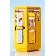 Telephone booth, HO, Brawa Modellspielwaren 5442