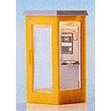 Telephone booth-lighted, HO, Brawa Modellspielwaren 5441