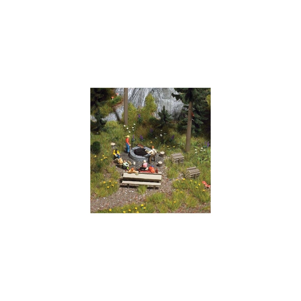 Forest Grill Firepit w/Benches & Tables, HO, Busch Gmbh & Co Kg 7781