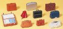 Luggage - Kit, HO, Preiser Kg 17007