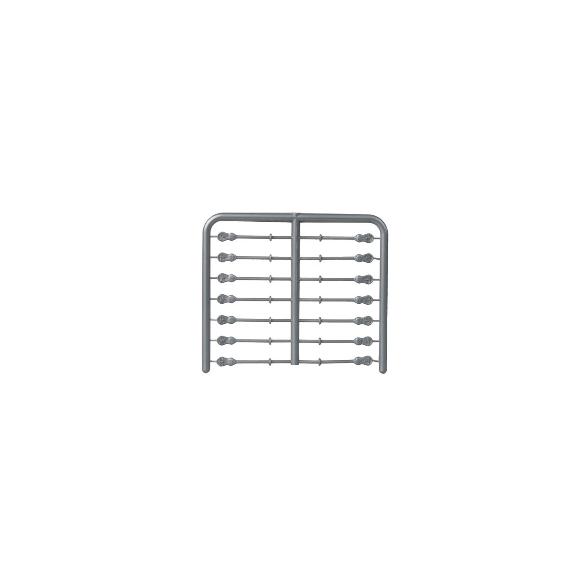 Parking Meter pkg(14) -- Silver, HO, Hi-Tech Details 8004