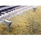 N&W Concrete Rail Posts -- pkg(12) (Rail Not Included), HO, B.T.S. 23028