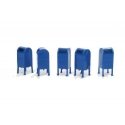 US Mail Dropbox -- pkg(5), N, All Scale Miniatures 1600930