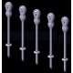 Parking Meters pkg(14) -- Silver, N, Hi-Tech Details 3003