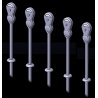 Parking Meters pkg(14) -- Silver, N, Hi-Tech Details 3003