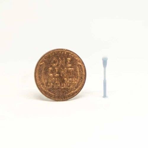 Parking Meter -- pkg(5), HO, All Scale Miniatures 870944