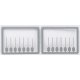 Brooms -- pkg(14), HO, Tichy Train Group 8233