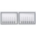 Brooms -- pkg(14), HO, Tichy Train Group 8233