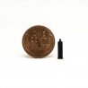 Black Acetylene Cylinder -- pkg(5), HO, All Scale Miniatures 870812