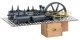 Stationary Steam Engine - Kit -- Black (272-180629 Sold Separately), HO, Faller Gmbh 191788