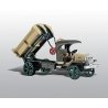 American Construction Equipment (Unpainted Metal Kit) -- Early 1.5-Ton Federal Dump Truck, HO, Woodland Scenics 247