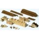 Logs & Wood Piles - Kit, HO, Preiser Kg 17609