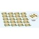 Beer Garden Tables/Benches -- Kit - pkg(20), HO, Preiser Kg 24707