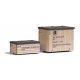 Machinery Crates - Laser-Cut Kit -- 2 Large, 2 Small, HO, Busch Gmbh & Co Kg 1840