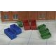 Industrial Dumpsters -- Kit - 2 Large Roll-Off, 2 Medium Roll-Off, 4 Scrap Metal Slide-Off, HO, Walthers SceneMaster 4106
