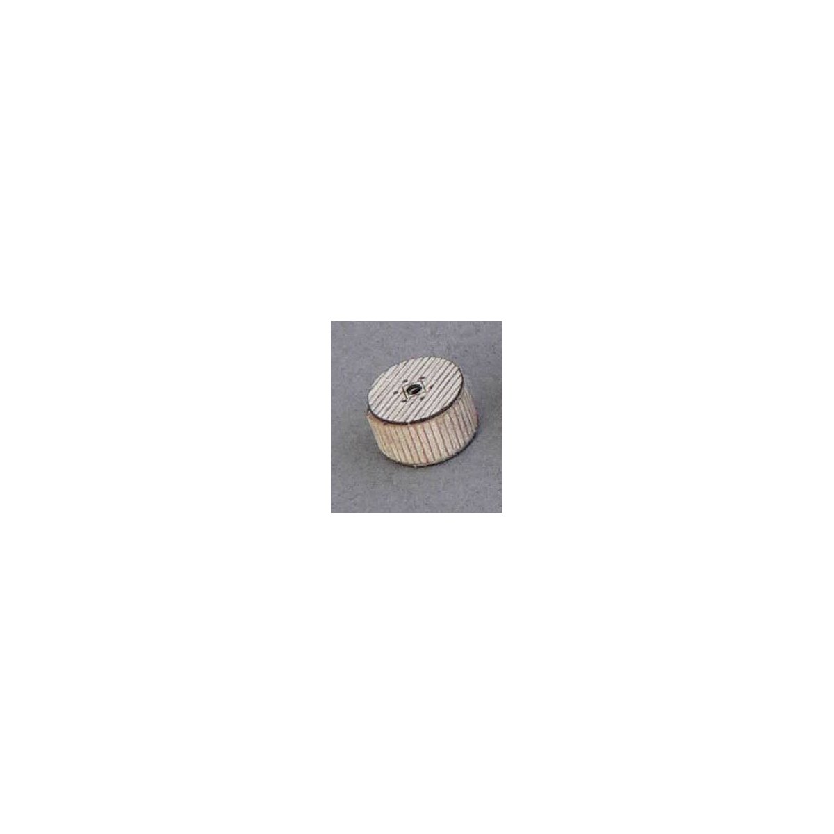 Cable Reel pkg(6) - Kit (Laser-Cut Wood) -- Covered - 1/4 x 7/16′ Diameter, Z, GCLaser 51192