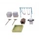 Backyard Detail Set -- Kit, HO, Walthers SceneMaster 4200