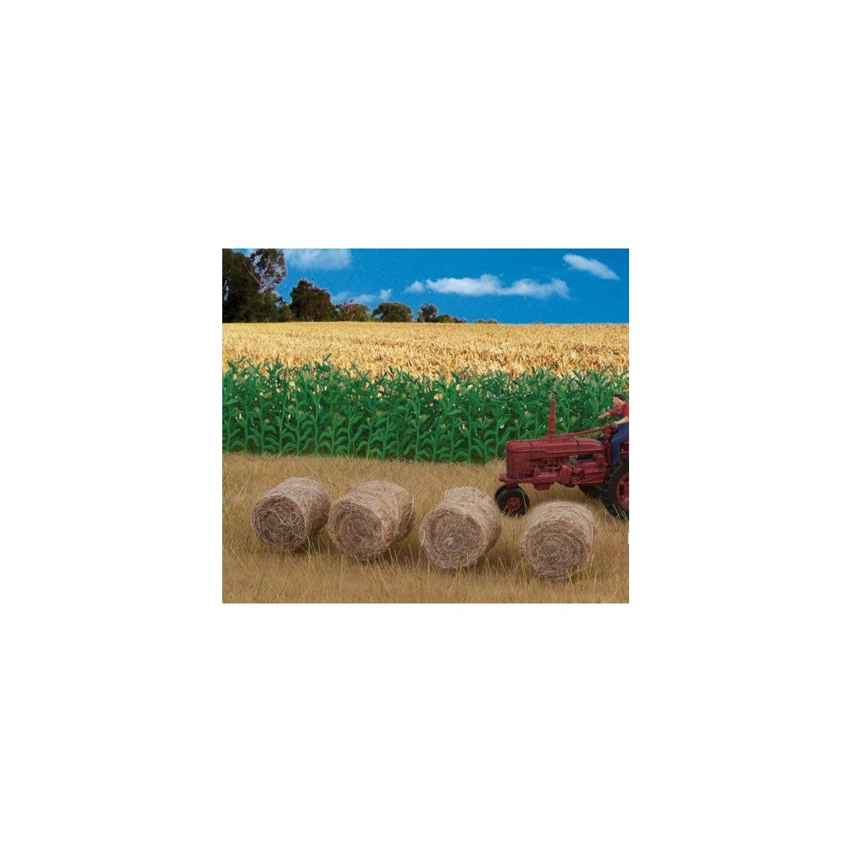 Round Hay Bale, HO, Walthers SceneMaster 4157