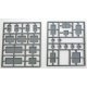 Assorted Wood Crates -- Plastic Kit pkg(8), HO, Tichy Train Group 8174