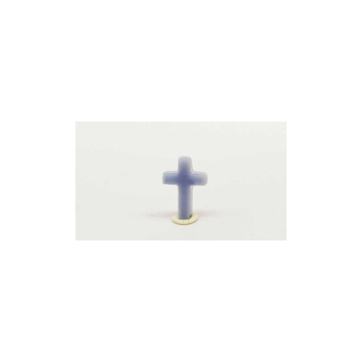 Military Cross Headstone -- Unpainted, HO, All Scale Miniatures 871959