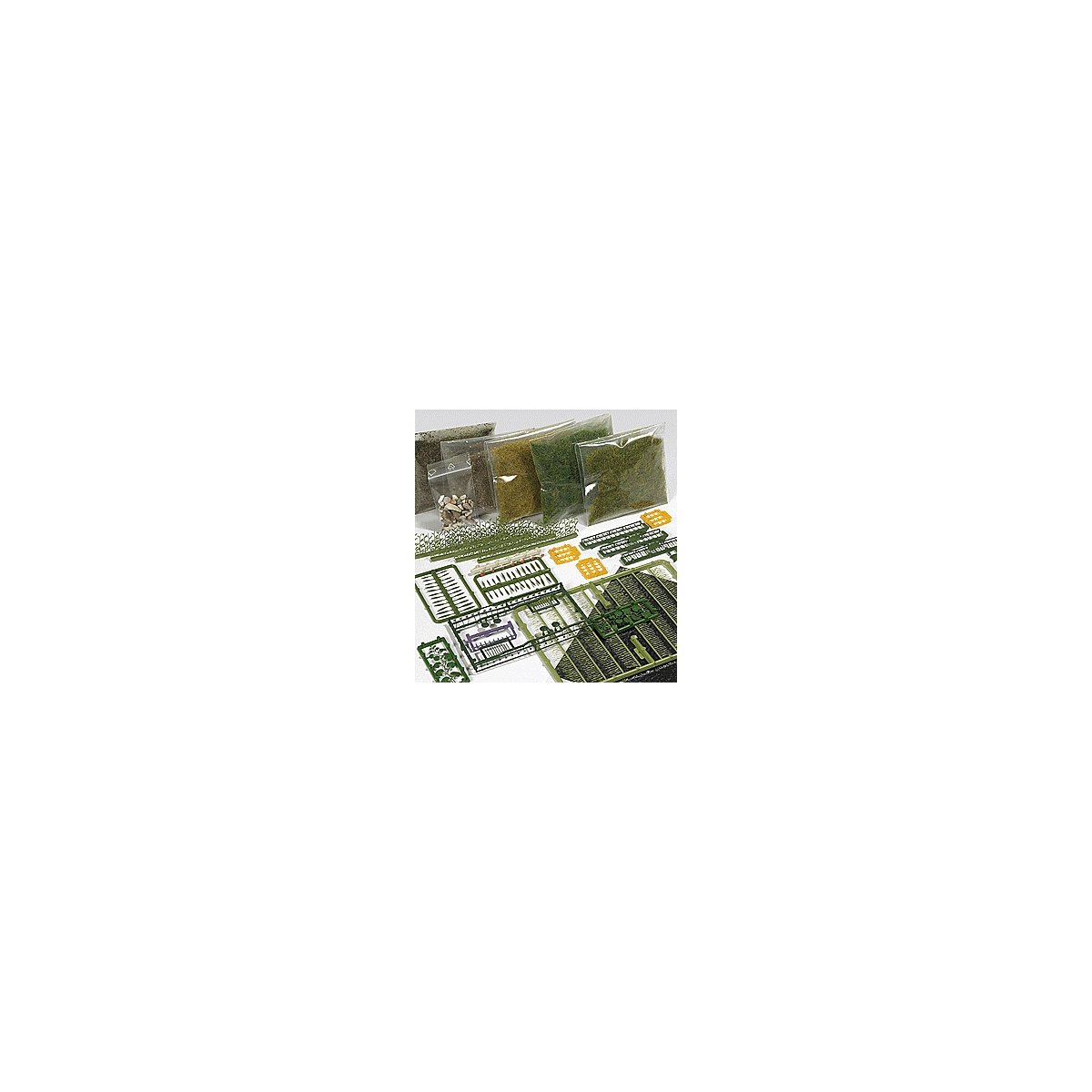 Forest/Meadow Starter Set, HO, Busch Gmbh & Co Kg 6043