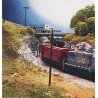 Railroad 30 & 40′ Telephone Poles Only (Brown Plastic pkg(36) -- Use w/Crossarms 628-31 or 35 (Both so, HO, Rix Products 30