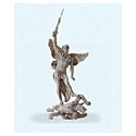 Statue -- Archangel Michael, HO, Preiser Kg 29100