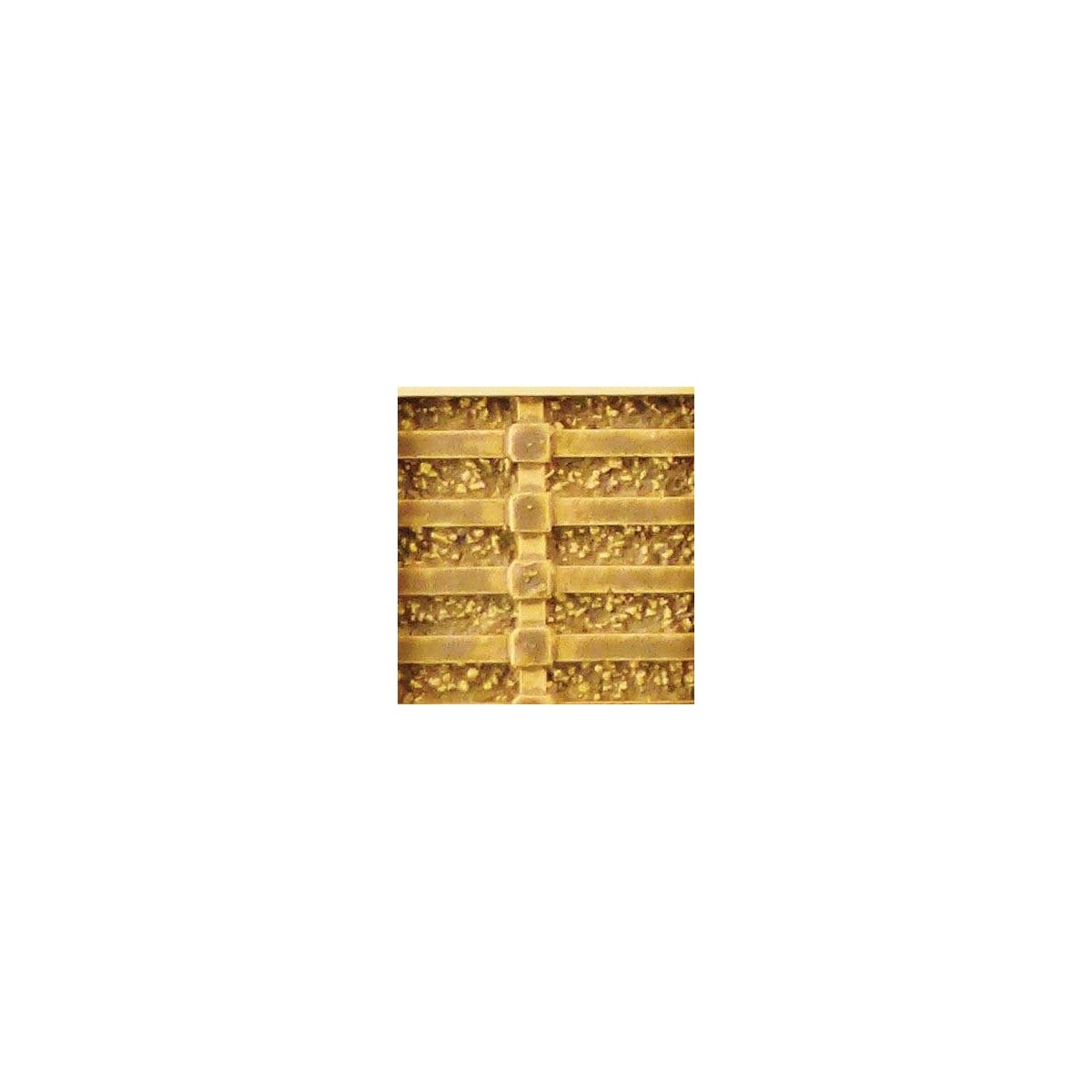 Flexible Concrete Cribbing Sheet -- Medium for HO Scale 3-3/4 x 12′ 9.5 x 30.5cm, HO, Chooch Enterprises 8508